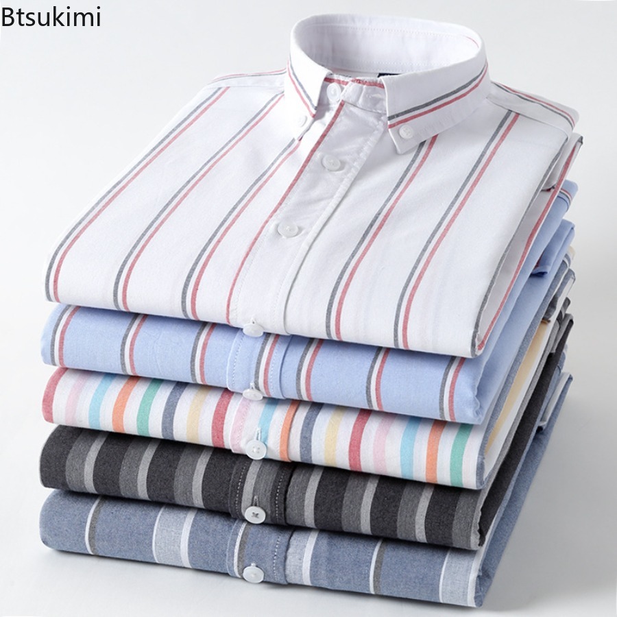 Oxford Cotton Casual Shirt Business - High Quality 100% Cotton Oxford Shirts