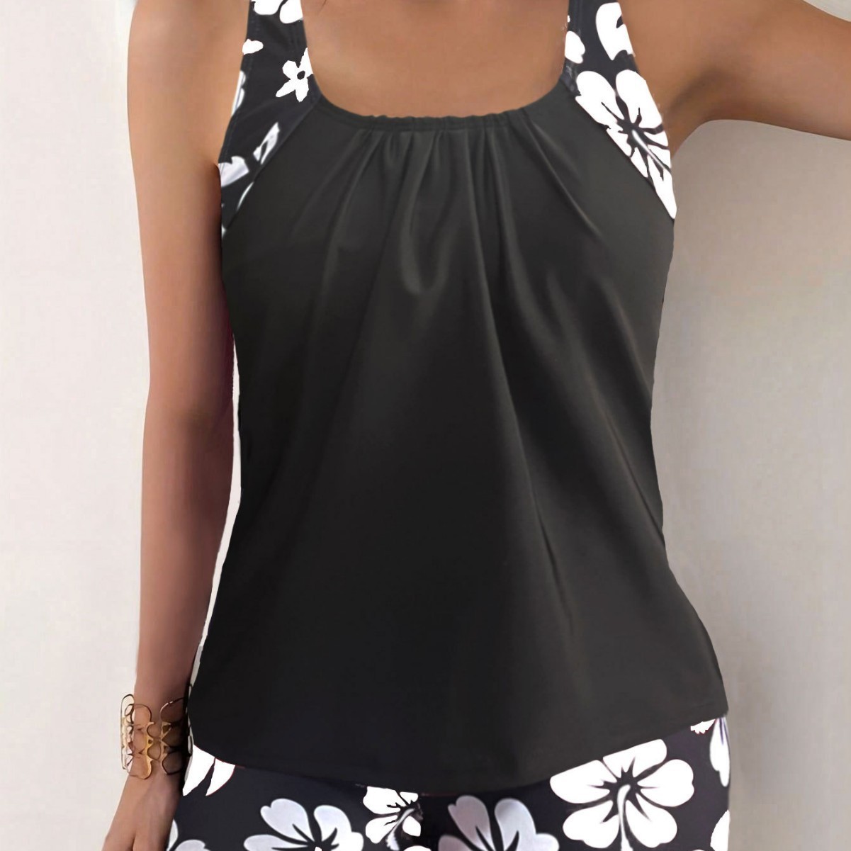 Woman Tankini With Shorts Swim - Shorts 评论和价格