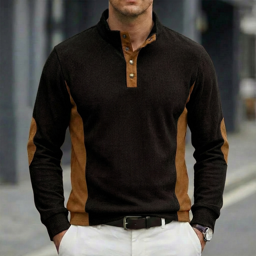 Hot selling New Casual Corduro - Corduroy Button Up Shirt Men 评论和价格
