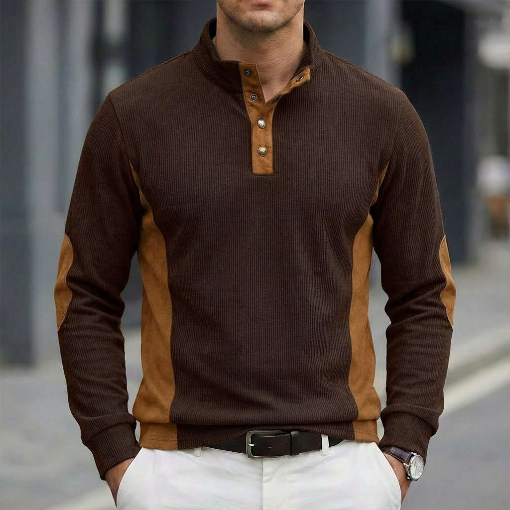 Hot selling New Casual Corduro - Corduroy Button Up Shirt Men 评论和价格