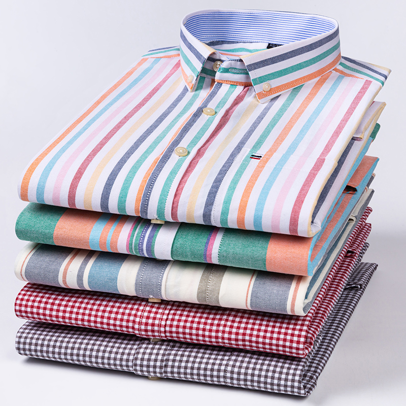 Pure Cotton High Quality Busin - Oxford Cotton Casual Shirt Business 评论和价格