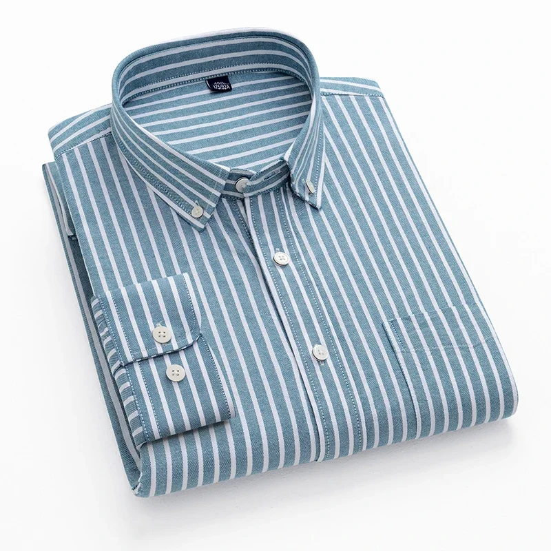 2025 100% Cotton Oxford Shirts - Oxford Cotton Casual Shirt Business 评论和价格