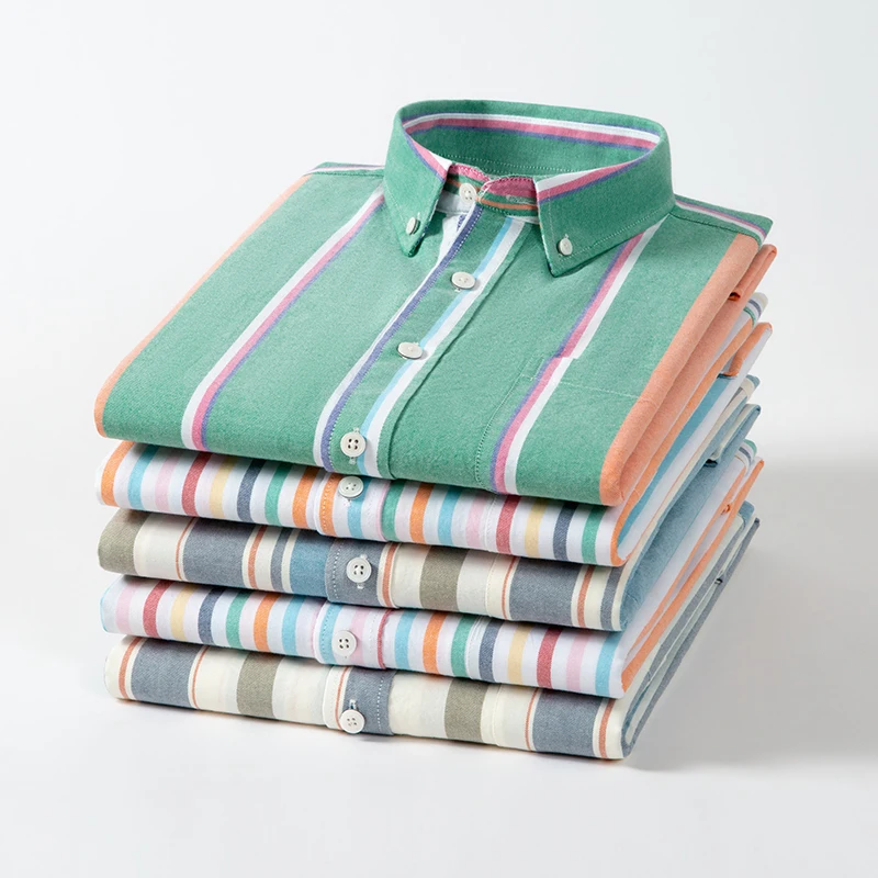 2025 100% Cotton Oxford Shirts - Oxford Cotton Casual Shirt Business 评论和价格