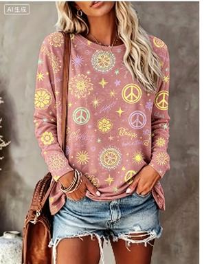Women Long Sleeve T‑Shirt Hipp - T-Shirts 评论和价格
