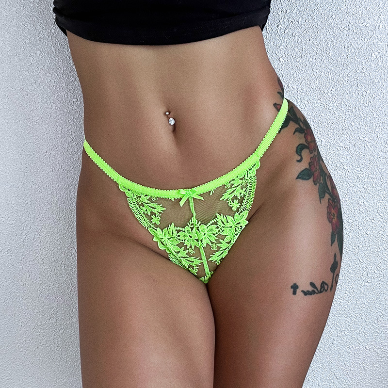 Lace Panties Sexy Thong Women  - Underwear 评论和价格