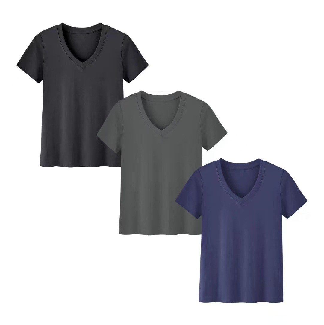 Women's Casual High Neck Short - T-Shirts 评论和价格