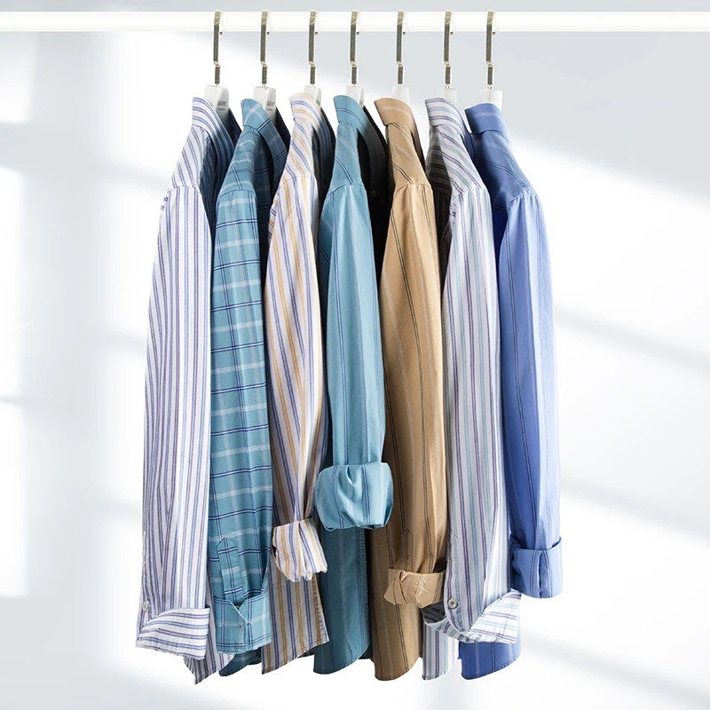 2023 New Pure Cotton Oxford Me - Oxford Cotton Casual Shirt Business 评论和价格